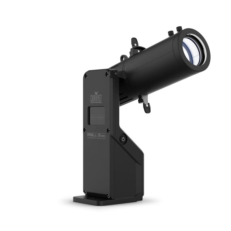 CHAUVET PRO WELL-GOBOX4 -  a compact, outdoor-ready, battery-powered gobo projector ideal for corporate and event rental