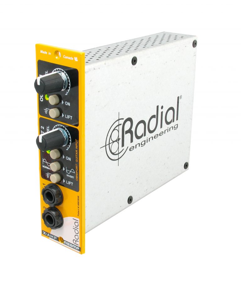 Radial X-AMP 500 - Class-A Reamp with two isolated outputs & adjustable level controls