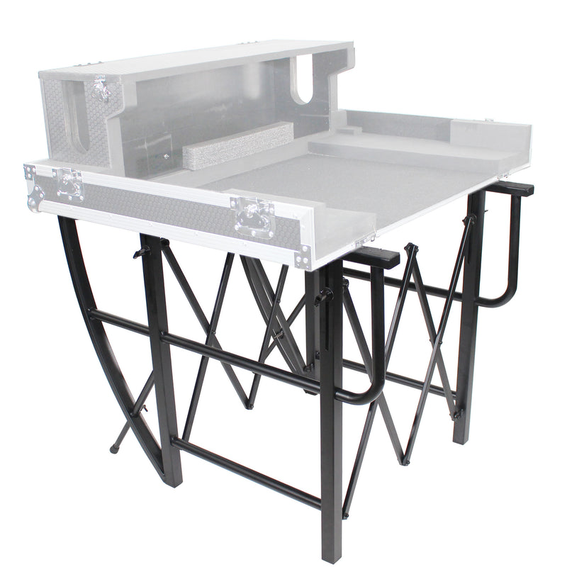 PROX-X-EZTILT Console Stand - EZ-Tilt Lifting-Rolling Stand for Audio and Lighting Consoles