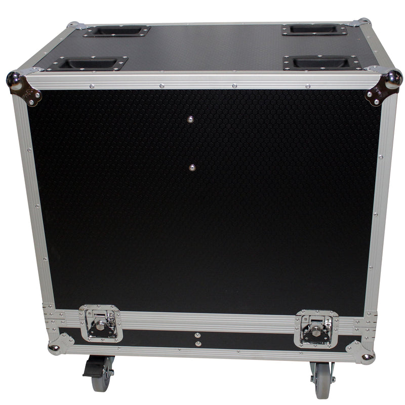 PROX-X-JBL-VRX932LAP Speaker Road Case - Fight Case for 2 JBL VRX932LAP Line Array Speakers W-4 inch Casters