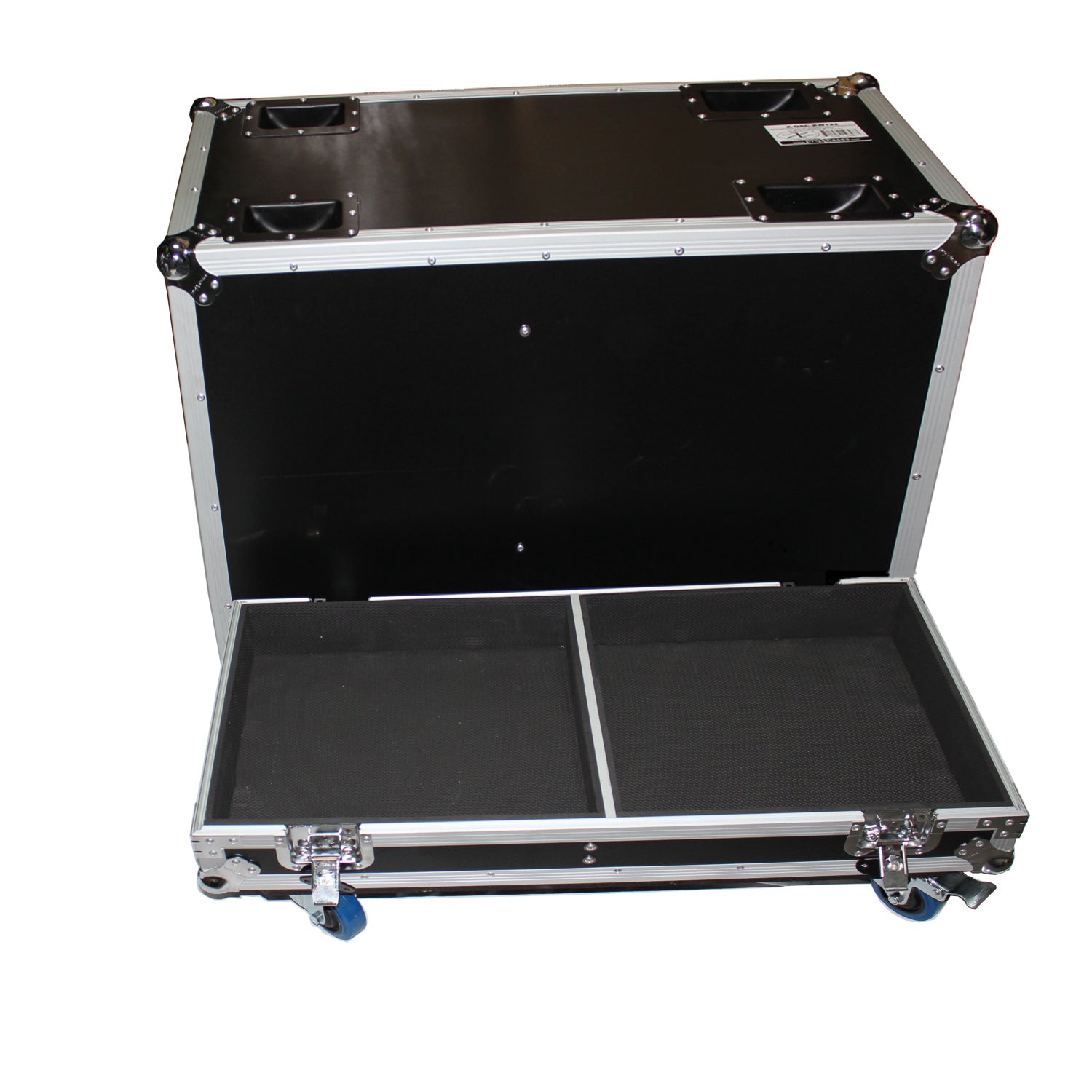 PROX-X-QSC-KW153 Speaker Road Case - Flight Case for Two QSC KW153 Speakers