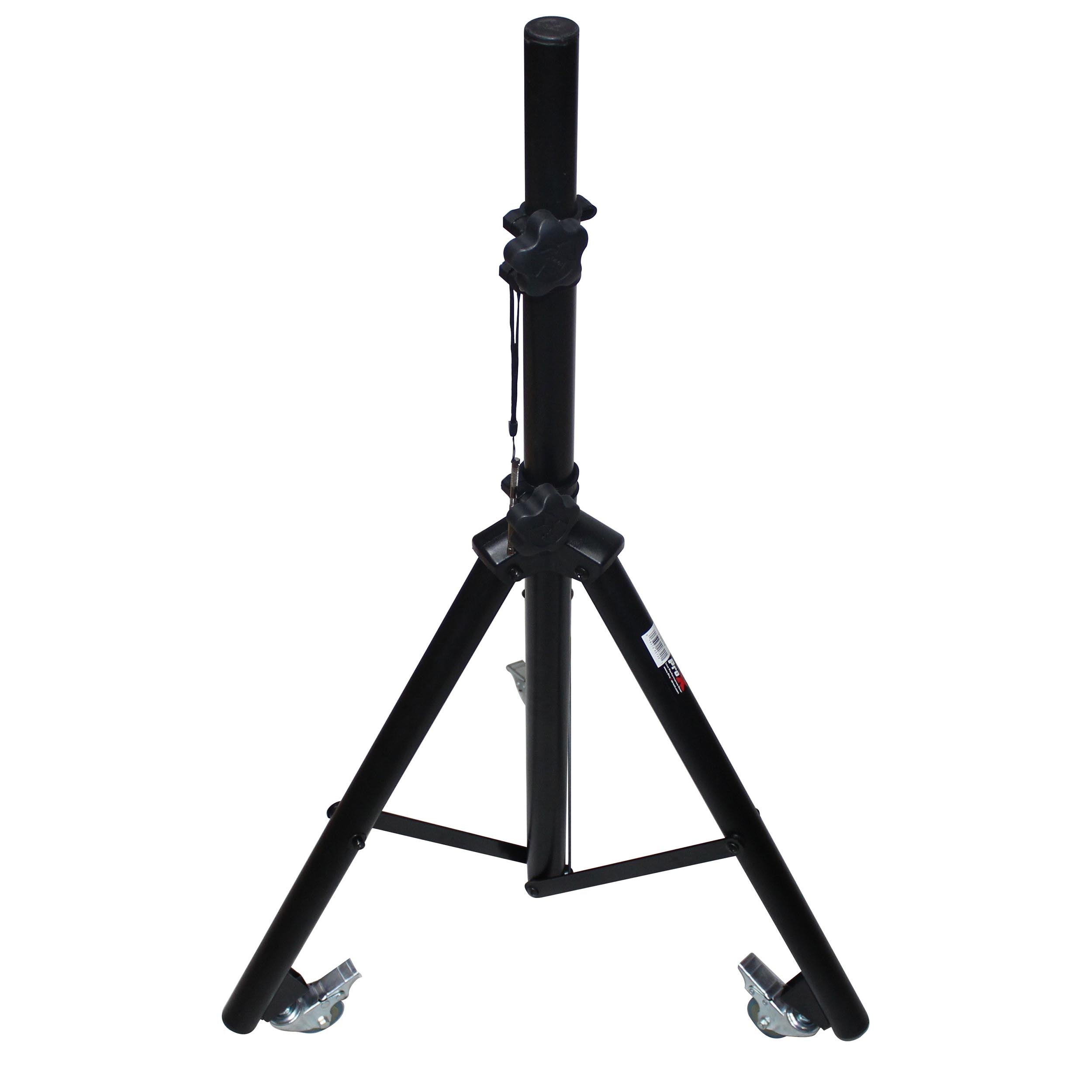 PROX-X-SW15 Speaker Stand - Adjustable Speaker Lighting Tripod Stand with Casters