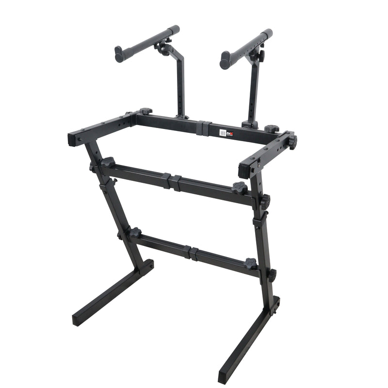PROX-X-ZSTN  Z-Shape table - Heavy Duty Z-Stand Keyboard/Case Stand with Adjustable Width and Height