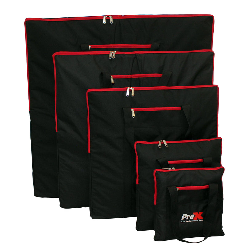 PROX-XB-BP16TB Plate/Base bag - Padded Gig Bag Fits 2 16x16 Truss Base Plates