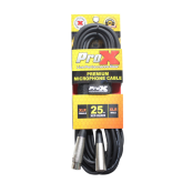 PROX-XLR 25 XLR CABLE 25 FEET - 25 Ft. Balanced XLR-F to XLR-M