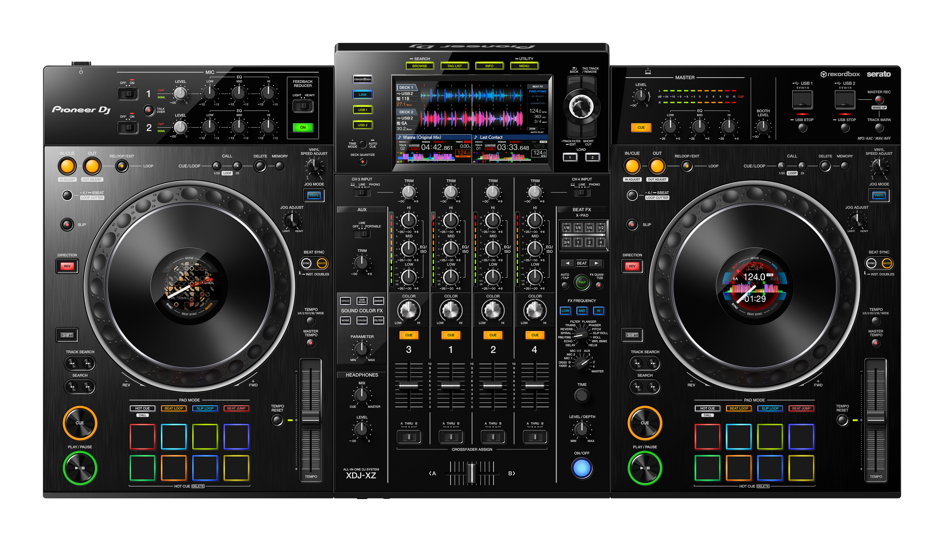 PIONEER DJ XDJ-XZ (Store demo)  REKORDBOX & SERATO Stand alone controler