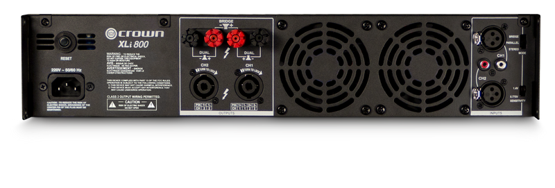 CROWN XLI 800 - Amplifier 2 X 300 WATT 4 OHM