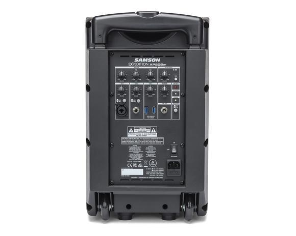 SAMSON XP208W Rechargeable Portable PA with Digital Microphone/Bluetooth - 200W