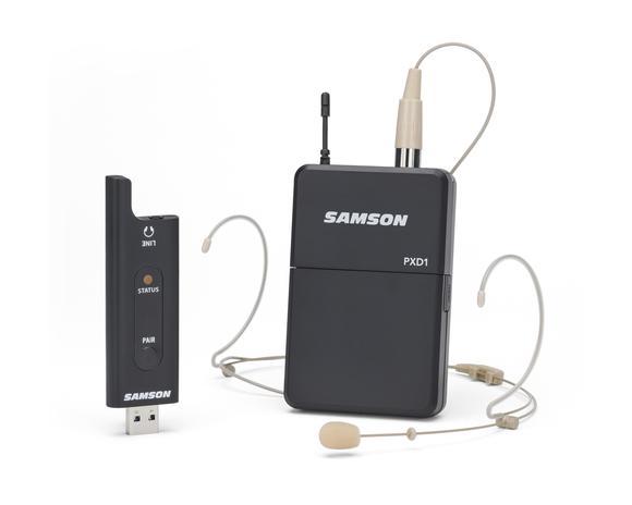 SAMSON SWXPD2BDE5 - Headset USB Digital Wireless System