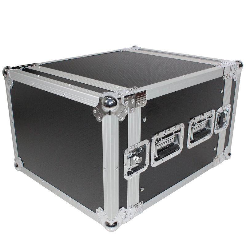 PROX-XS-8R18 - 8U Space Amp Rack Mount ATA Flight Case 18 Inch Depth