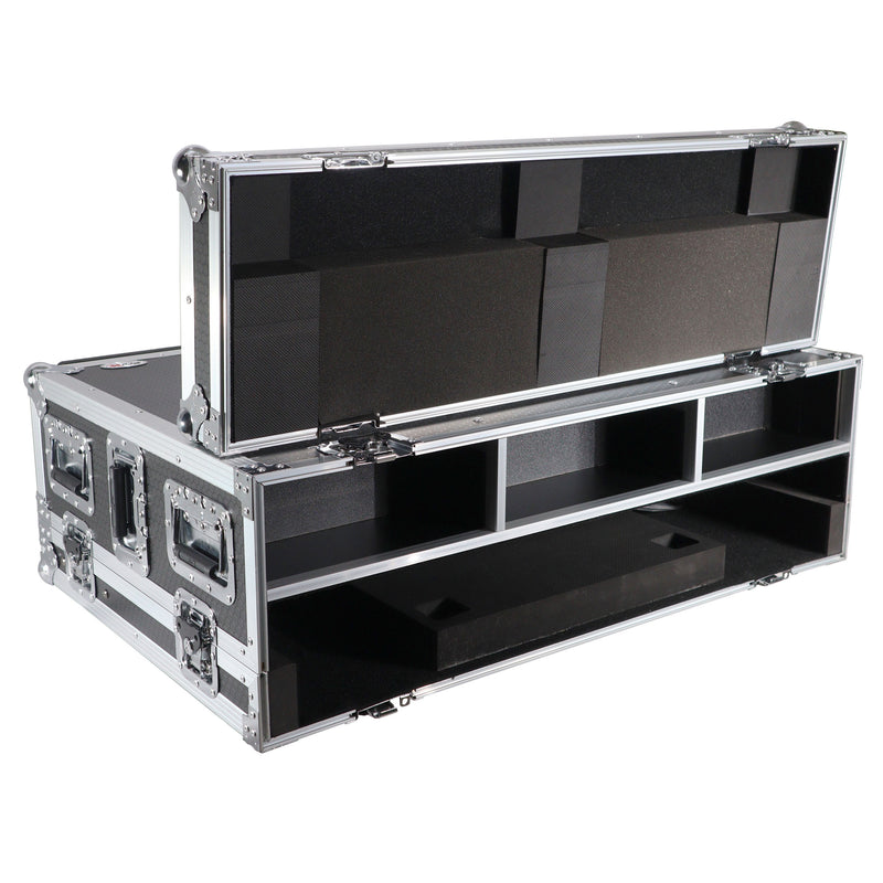 PROX-XS-BWING DHW - Flight Case for Behringer WING Console with Doghouse and Wheels