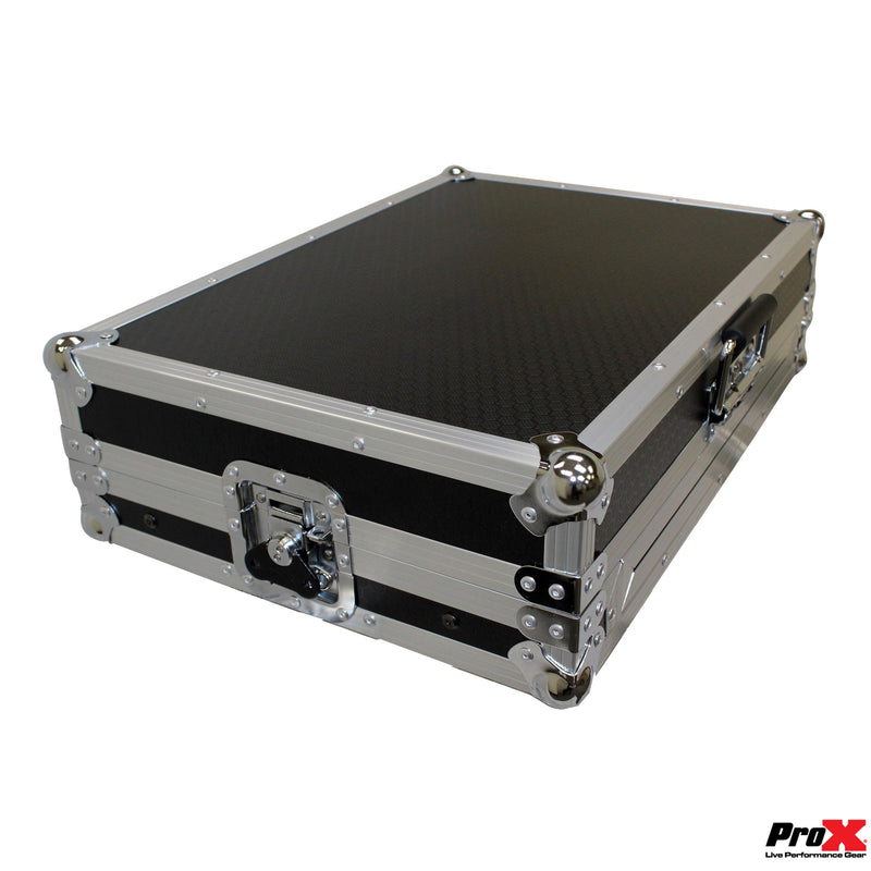 PROX-X-DJ202LT DJ Controller Road Case - Flight Case For Roland DJ-202 Digital Controller W-Laptop Shelf