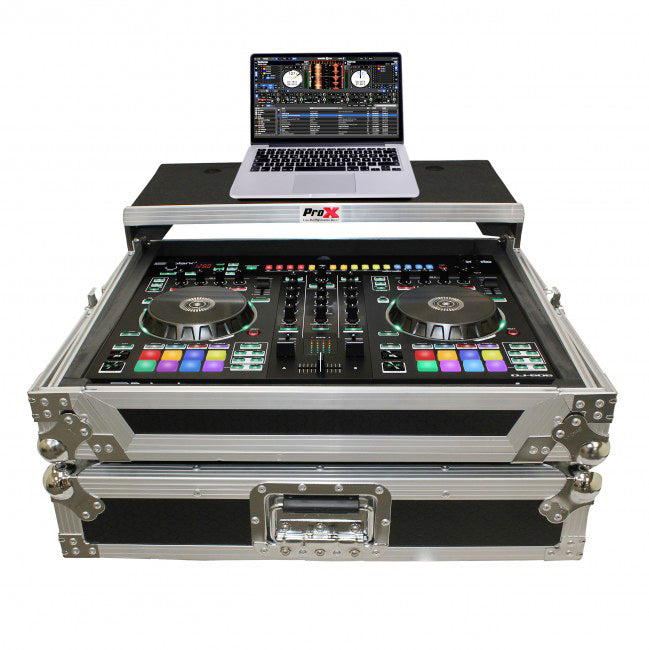 PROX-XS-DJ505LT - DJ505LT for Roland DJ-505 W/Sliding Laptop Shelf