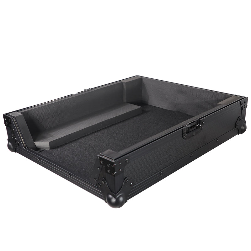 PROX-XS-DJMV10 BL - ATA Style Hard Travel Case for Pioneer DJM-V10 | DJM-V10-LF 6 Channel DJ Mixer - Black on Black