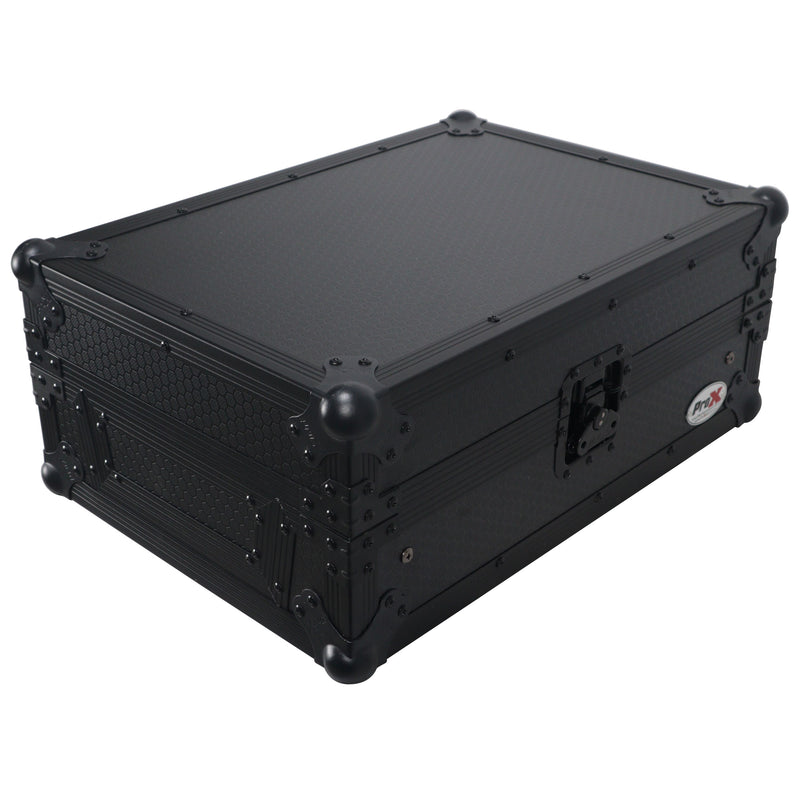 PROX-XS-M11LTBL - Fits Pioneer DJM S11 / Rane 70 / 72 MK2 w/ Laptop Shelf Black on Black