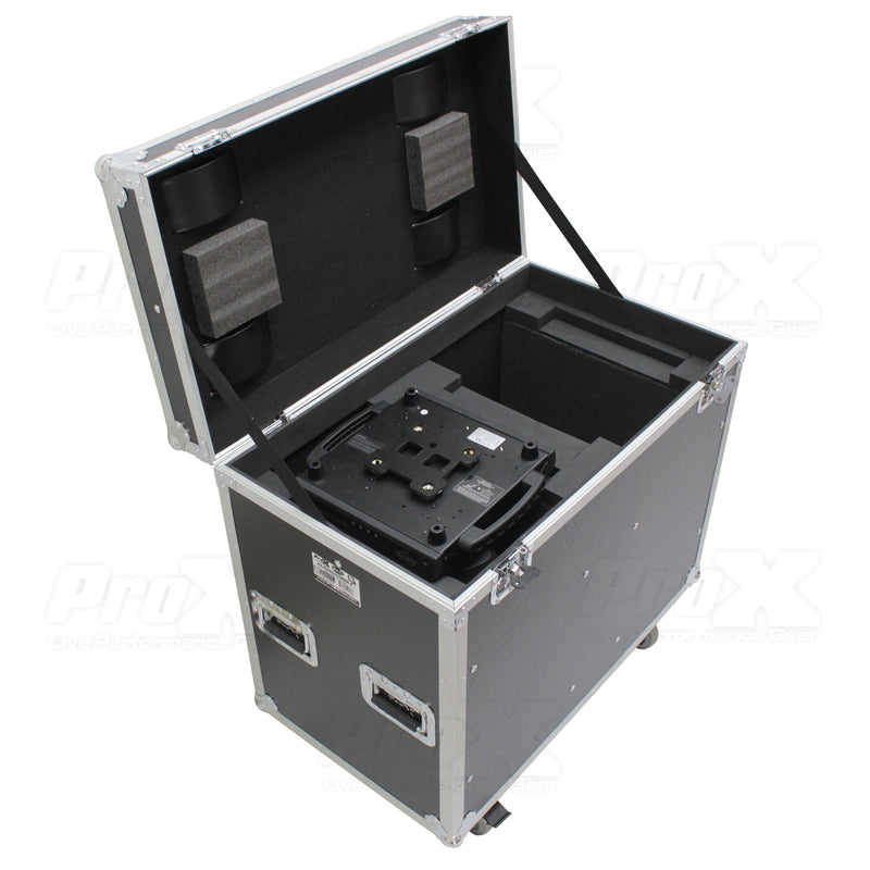 PROX-XS-MH250X2W MK2 - Flight Case for Two 250 Style 5R 200 7R 230 Moving Head Lighting Units Universal