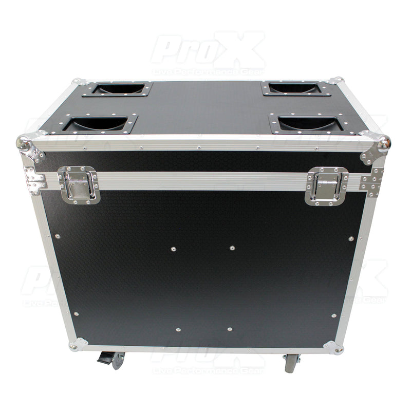 PROX-XS-MH250X2W MK2 - Flight Case for Two 250 Style 5R 200 7R 230 Moving Head Lighting Units Universal