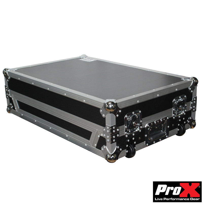 PROX-XS-NS7III WLT - Flight Case for Numark NS7iii or NS7ii Digital Controller W-Wheels & Laptop Shelf