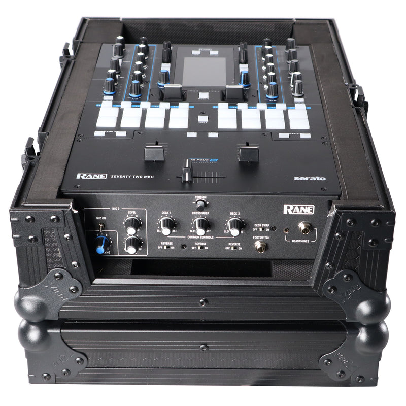 PROX-XS-RANE72BL - Flight Case for Rane Seventy-Two 72 and Rane Seventy DJ Mixer | Black on Black