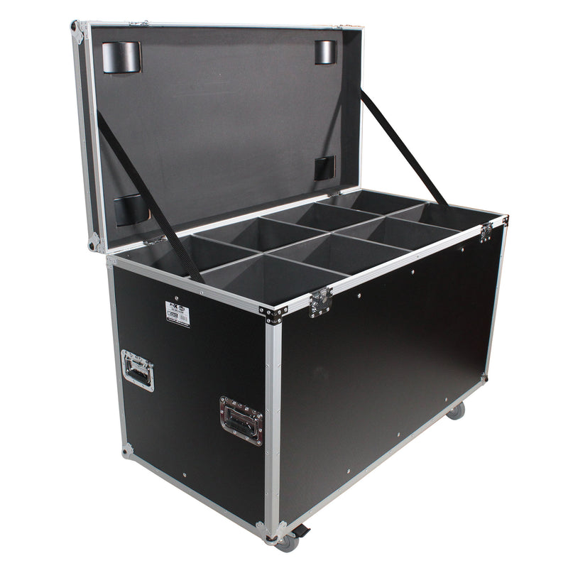 PROX-XS-SRC4X8W - Case for 8x Leko style ETC Source Four Par can ellipsoidal light Fixtures