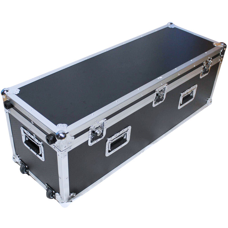 PROX-XS-UTL7 - 48" Utility Flight Case W-4 Low Profile Wheels Ext 16"x16"x48"