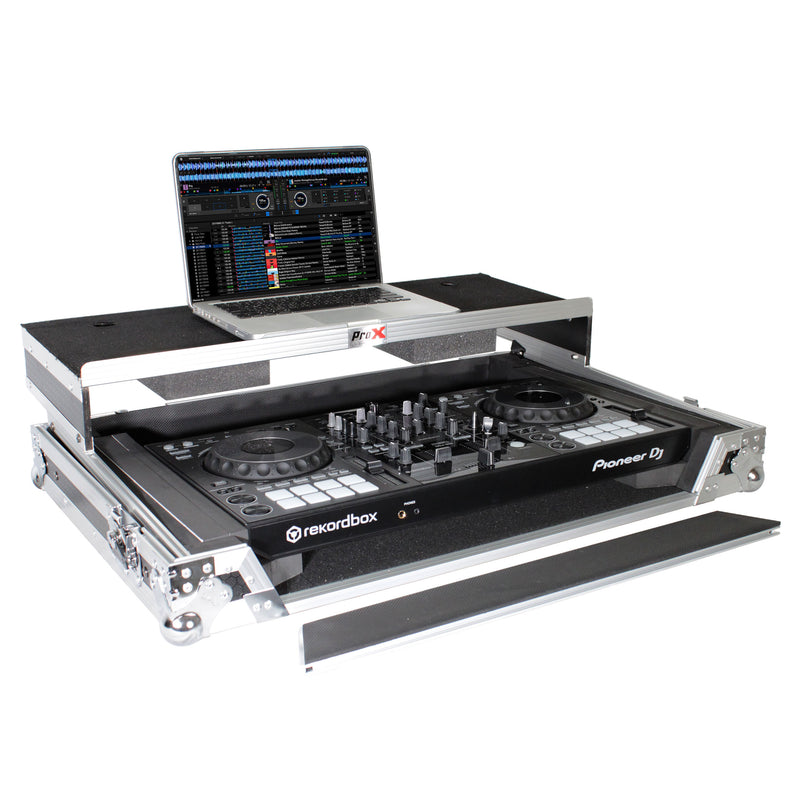 PROX-XS-UXXLT - Flight Case - Universal for Medium to Large Size DJ Controllers W-Sliding Laptop Shelf