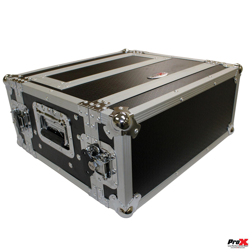 PROX-XS-WM2U2DR - Flight Case ATA Style Rack Case 12 In. Deep 2U W-2U Drawer