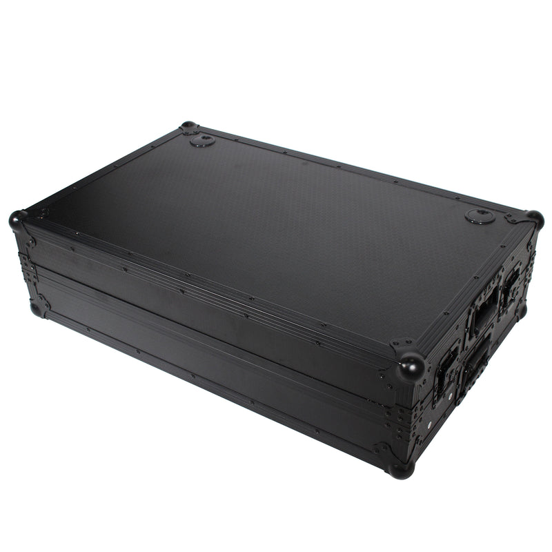 PROX-XS-ZTABLEBL JR - DJ Z-Table® Jr. Portable Table-Compact Case W-Wheels | Black on Black