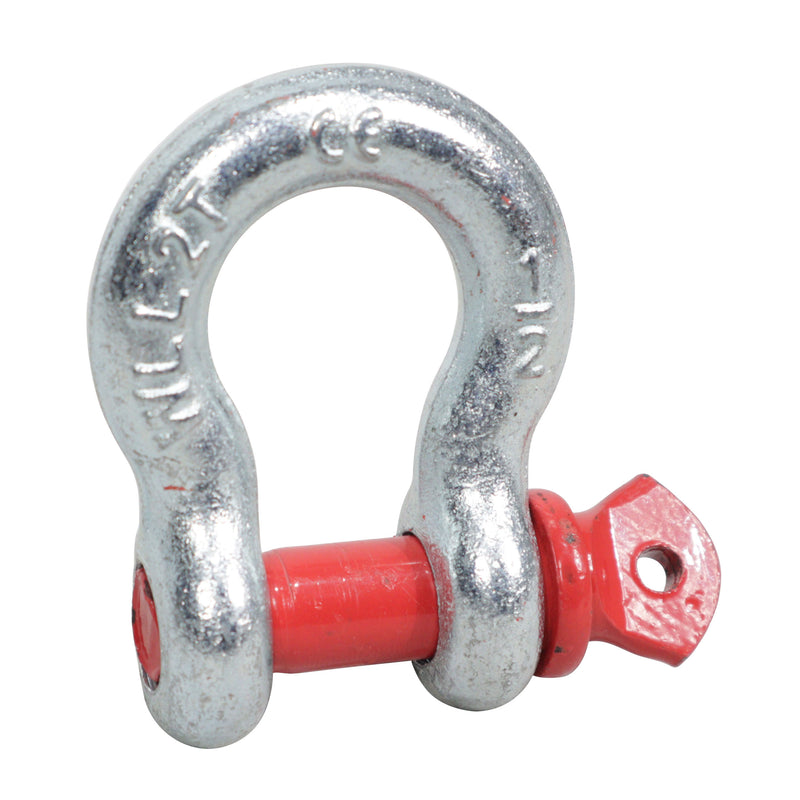 PROX-XT-USHACKLE Shackle - 2 Ton 1/2" Galvanized Screw Pin Anchor Shackle