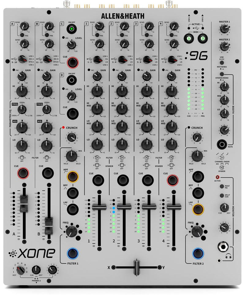 ALLEN & HEATH XONE 96 - Professional DJ Mixer 6 input for TRAKTOR PRO