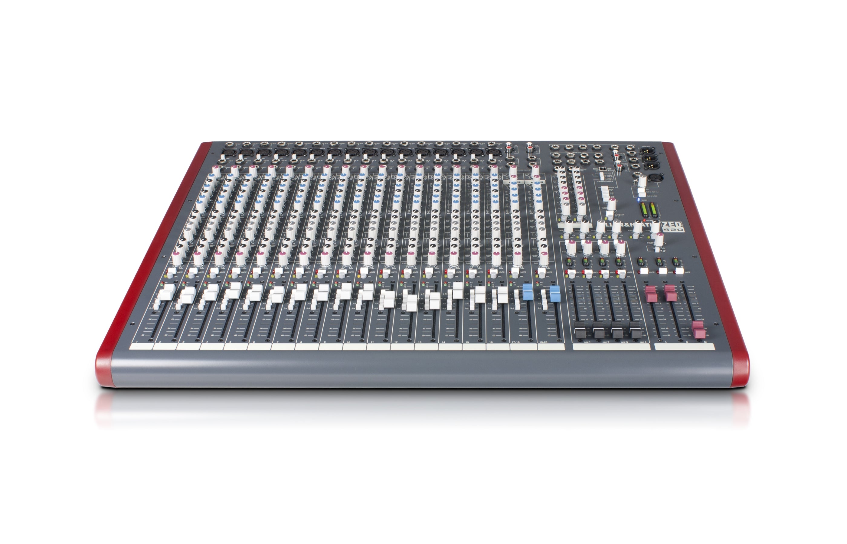 ALLEN & HEATH ZED-420 - 16 Mono 2 Dual Stereo channel 4-bus Mixer w./USB in/out