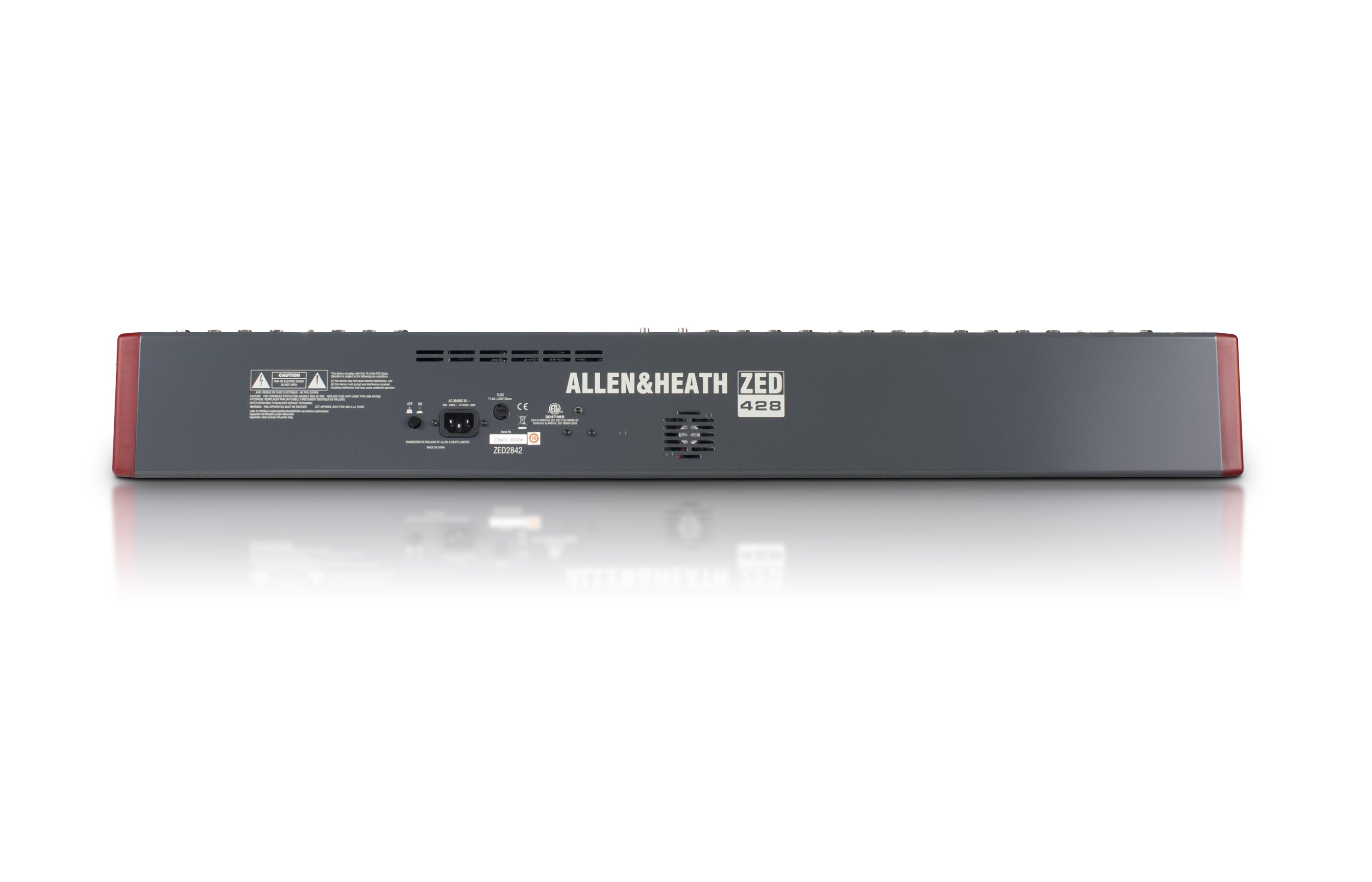 ALLEN & HEATH ZED-428 - 24 Mono 2 Dual Stereo channel 4-bus Mixer w./USB in/out.