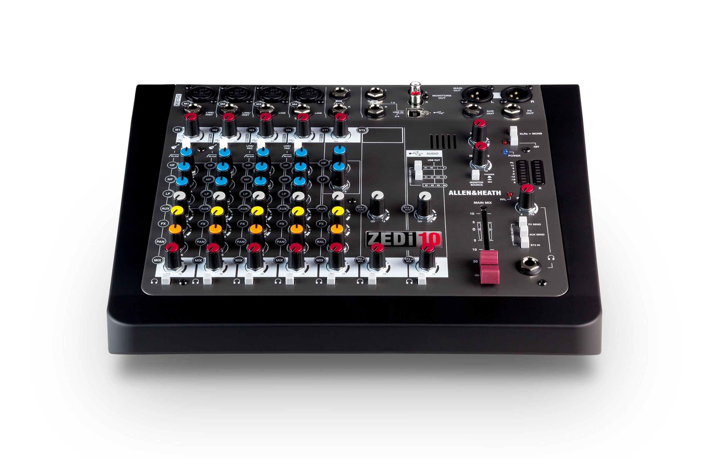 ALLEN & HEATH ZEDi10 - 4 Mono 2 Stereo channel Mixer with 4x4 USB in/out