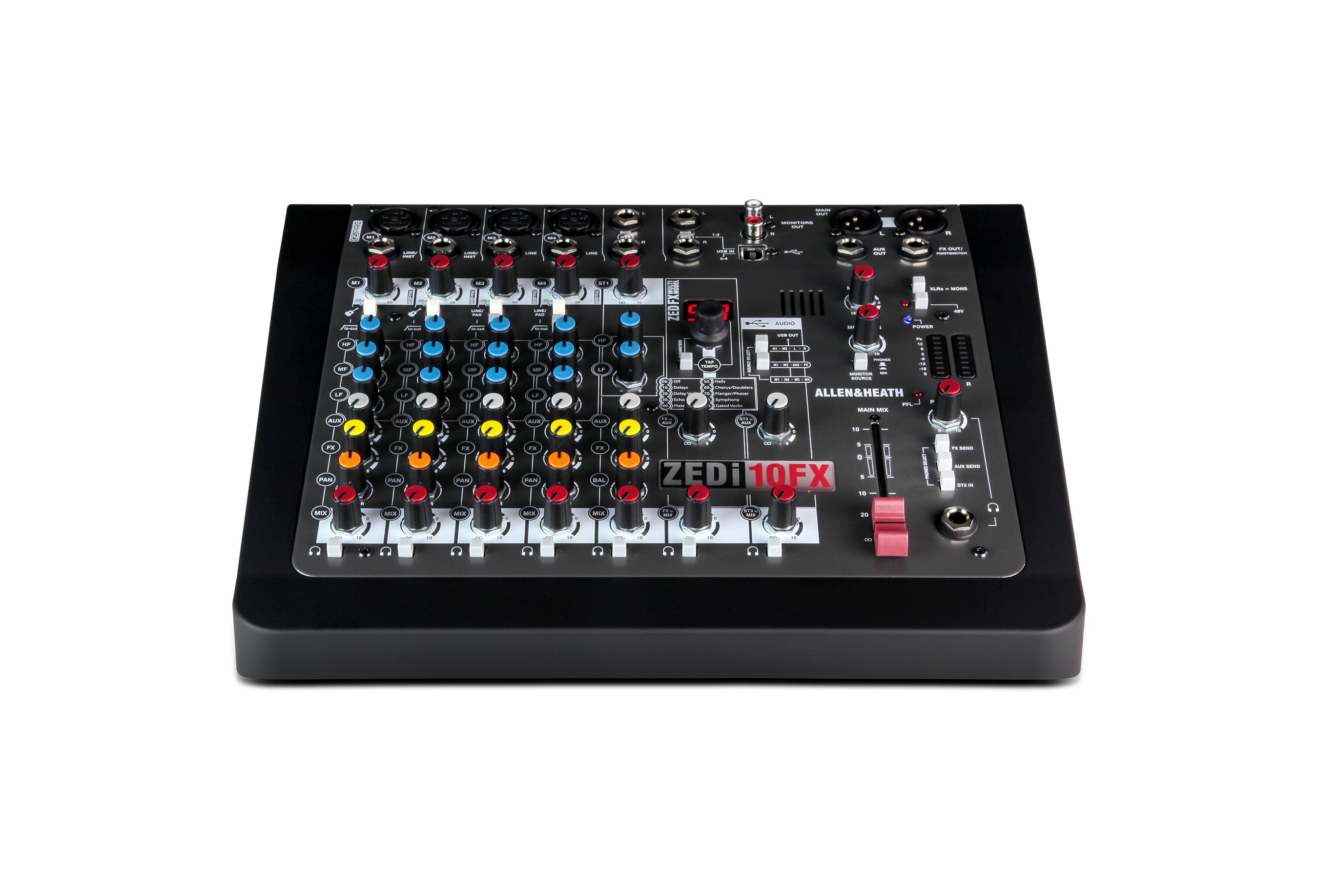 ALLEN & HEATH ZEDi-10FX - 4 Mono 2 Stereo channel Mixer with 4x4 USB in/out and effects