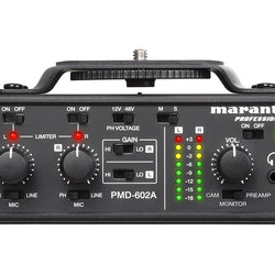 MARANTZ PMD602A - Battery powered 2-channel DSLR Audio Interface