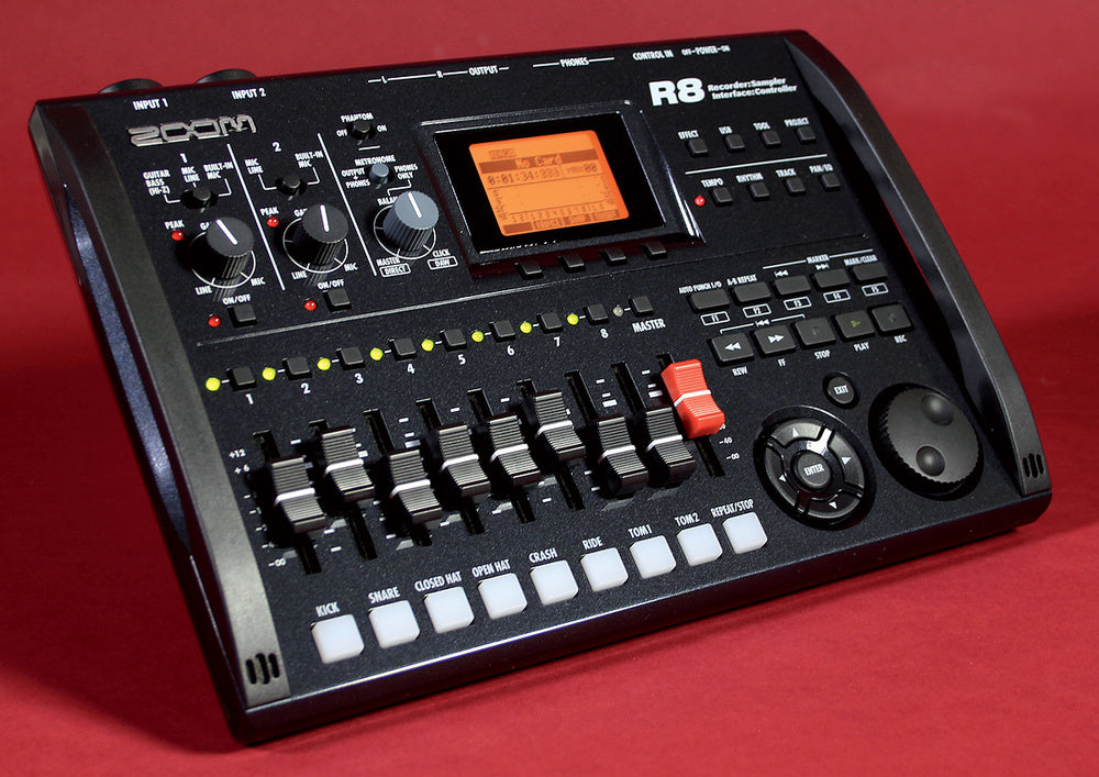 ZOOM R8 R-Series Recorder interface (No longer available)