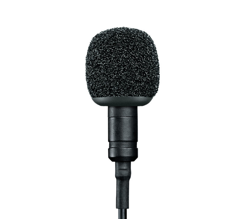 SHURE MVL (Omnidirectional condenser Lavalier microphone for portable devices)