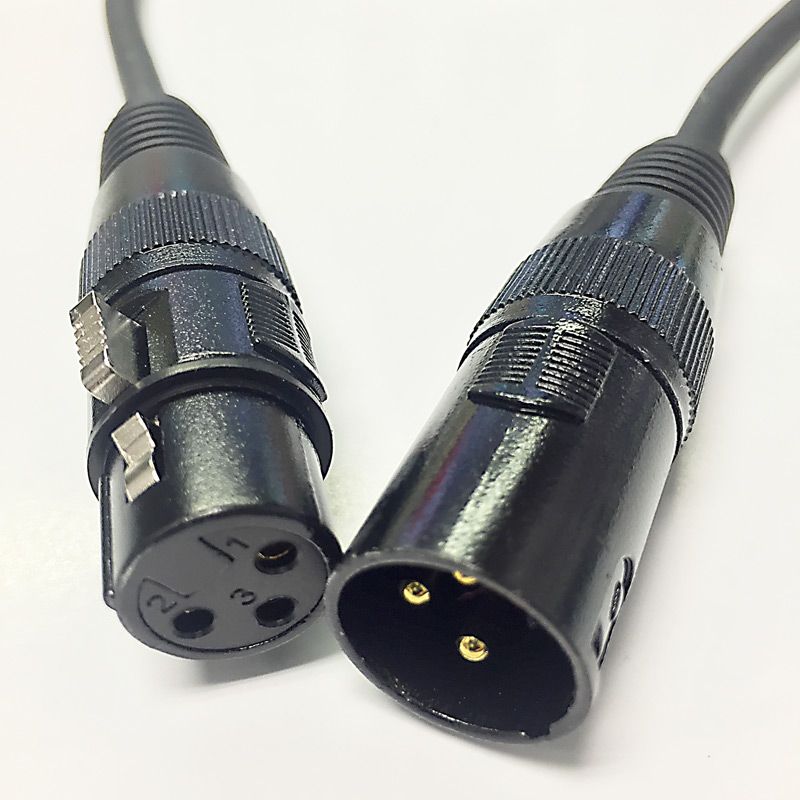 ACCU CABLE AC3PDMX3 - ADJ's Accu-Cable AC3PDMX is 3-foot, 3-pin male to female DMX cable
