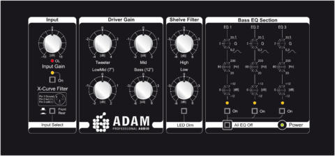 ADAM AUDIO AD-S6X  - Active Studio Monitor