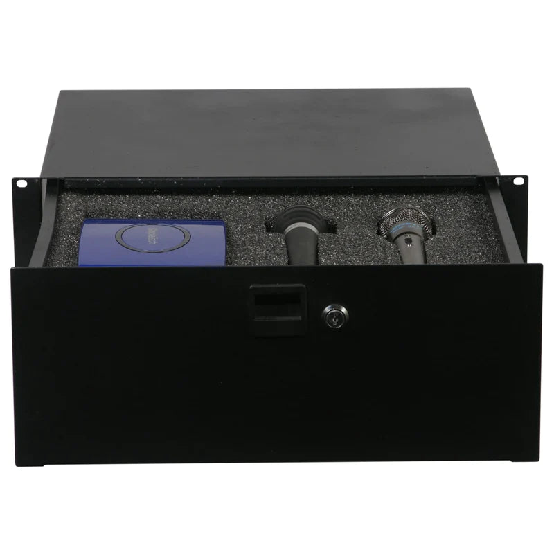 Odyssey ADFRD04 Rack Drawer - Odyssey ADFRD04 - 4U Rack Mountable Drawer with Interior Diced Foam