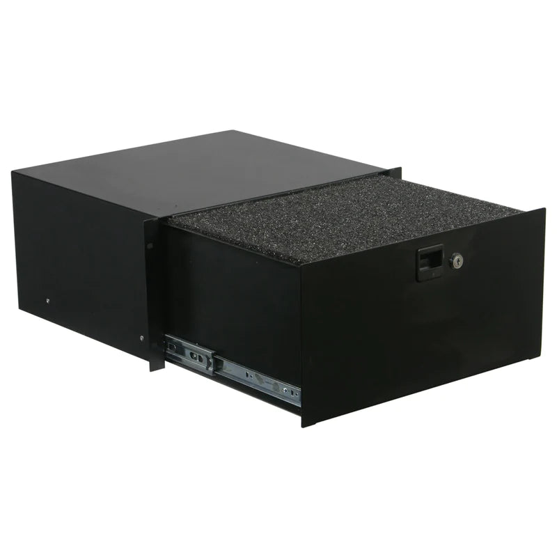 Odyssey ADFRD05 Rack Drawer - Odyssey ADFRD05 - 5U Rack Mountable Drawer with Interior Diced Foam