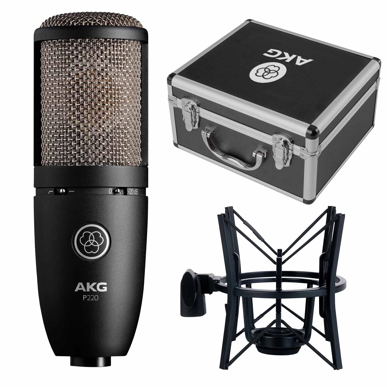 AKG P220 - Large Diaphragm studio microphone