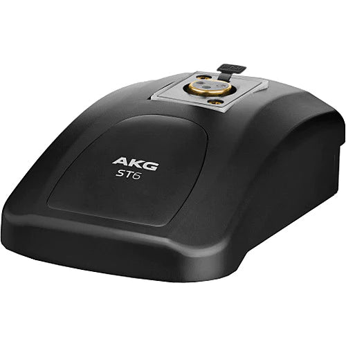 AKG ST6 - AKG ST6 Tabletop Stand for XLR Gooseneck Microphones (Matte-Black)