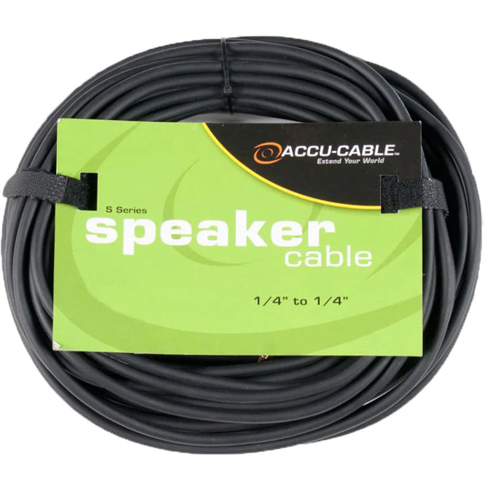 AMERICAN DJ S-2516 -  1/4" to 1/4" 16 Gauge Speaker Cable (25')