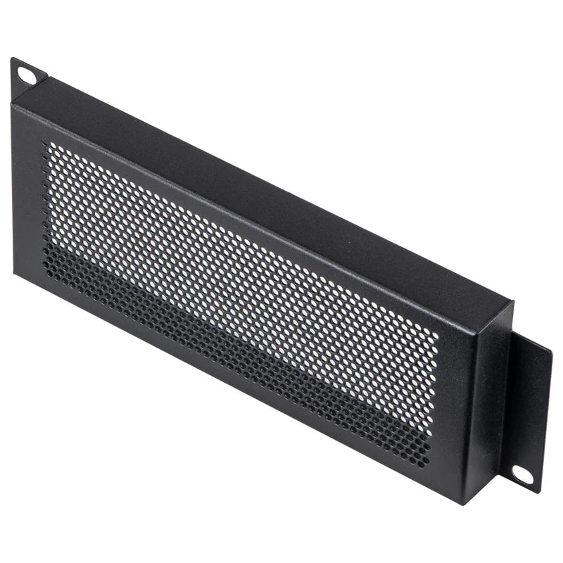 Odyssey ARHSCLP02 Rack Shelf - Odyssey ARHSCLP02 - Half Rack Mountable Raised Perforated Security 2U Panel