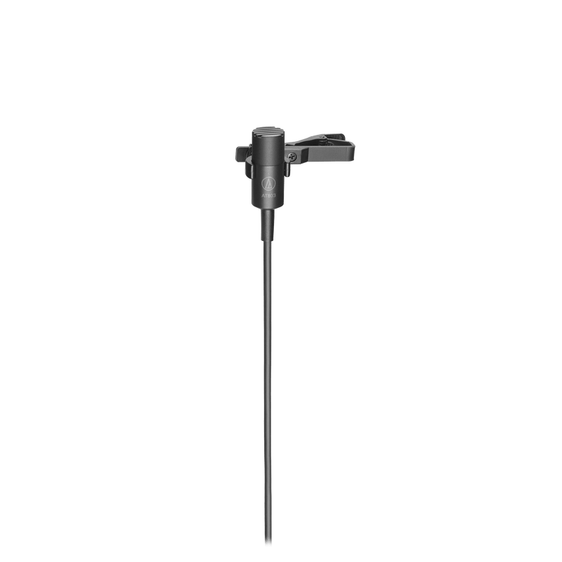 AUDIO TECHNICA AT803 Omni Condenser Microphone - AT803 - Omnidirectional Condenser Lavalier Microphone