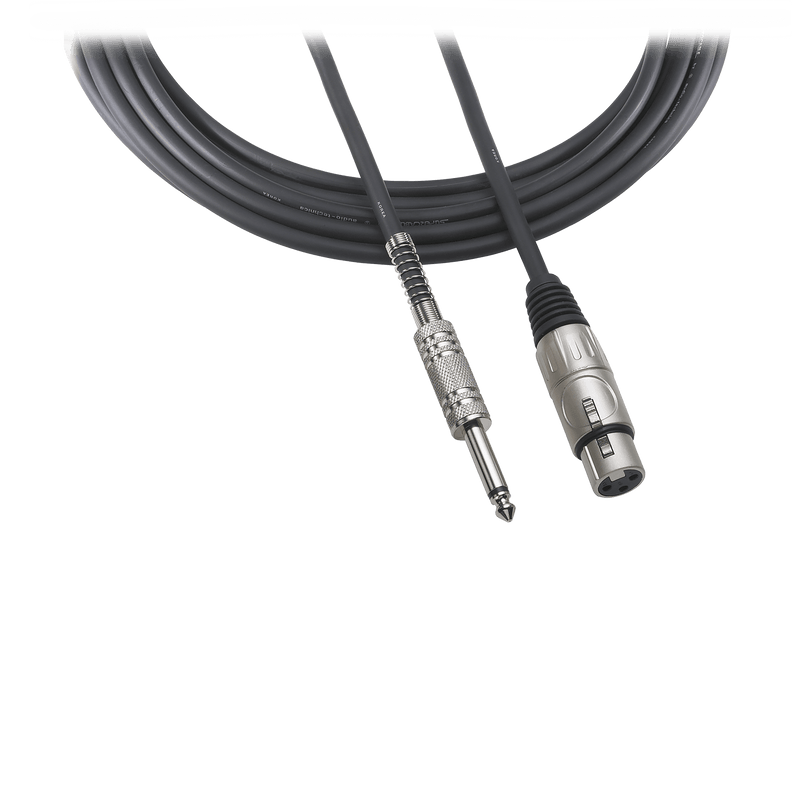 AUDIO TECHNICA AT8314-3 3' Premium Microphone Cable - Premium Microphone Cables (XLRF - XLRM) AT8314