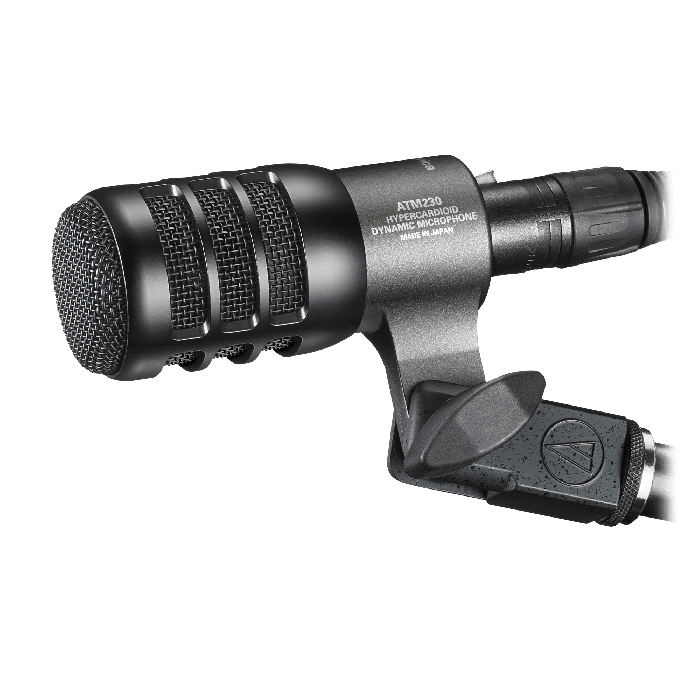 AUDIO TECHNICA ATM230 Hypercardioid Dynamic Mic - Hypercardioid Dynamic Instrument Microphone ATM230