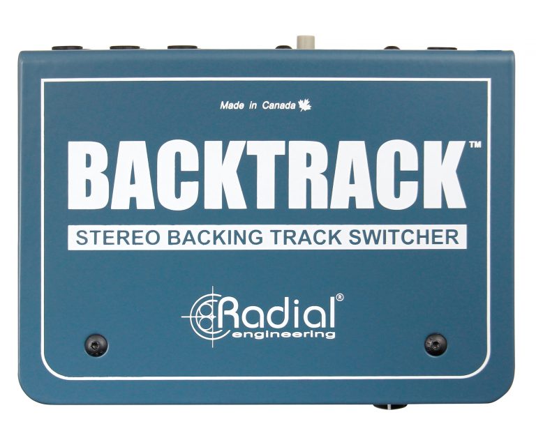 Radial Backtrack - Radial Engineering BACKTRACK Stereo Backing Track Switcher