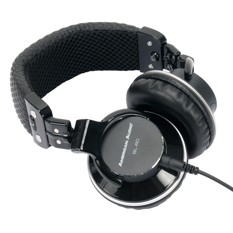 AMERICAN DJ BL-60 - DJ Headphone with 3 detachable cables options